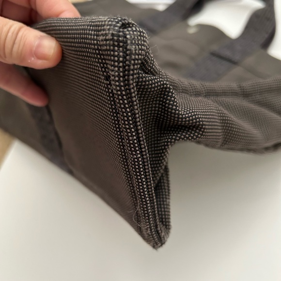 Authentic Hermes Tote Canvas Bag - Picture 6 of 14